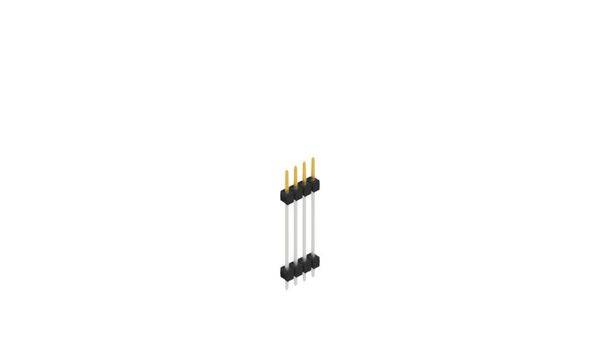 Fischer Elektronik Stiftleiste (Standard) Anzahl Reihen: 1 10056840 10St.