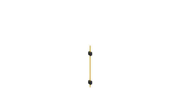 Fischer Elektronik Stiftleiste (Standard) Anzahl Reihen: 1 SL52851G 10St.