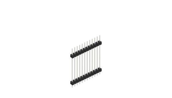 Fischer Elektronik Stiftleiste (Standard) Anzahl Reihen: 1 10056901 10St.