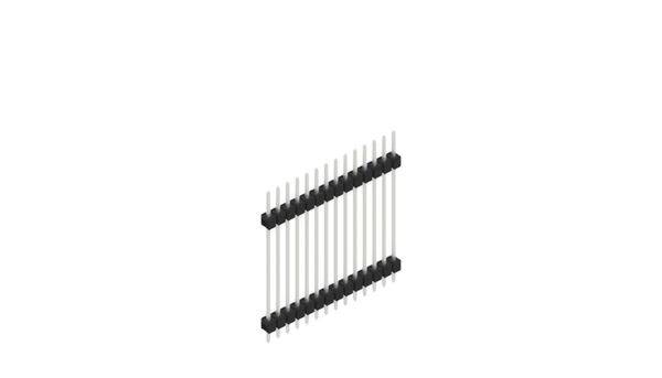 Fischer Elektronik Stiftleiste (Standard) Anzahl Reihen: 1 10056905 10St.
