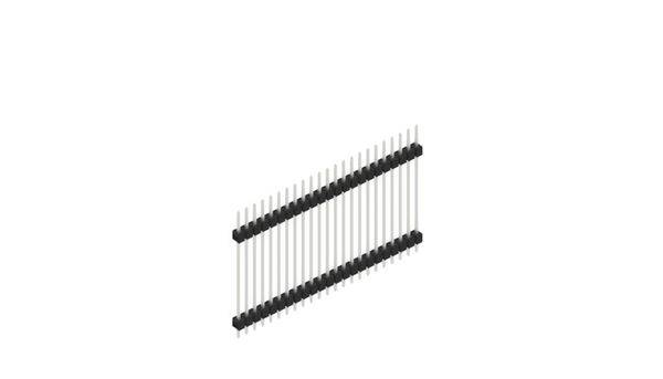 Fischer Elektronik Stiftleiste (Standard) Anzahl Reihen: 1 SL528523Z 10St.