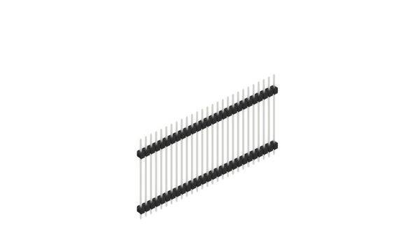 Fischer Elektronik Stiftleiste (Standard) Anzahl Reihen: 1 SL528527Z 10St.