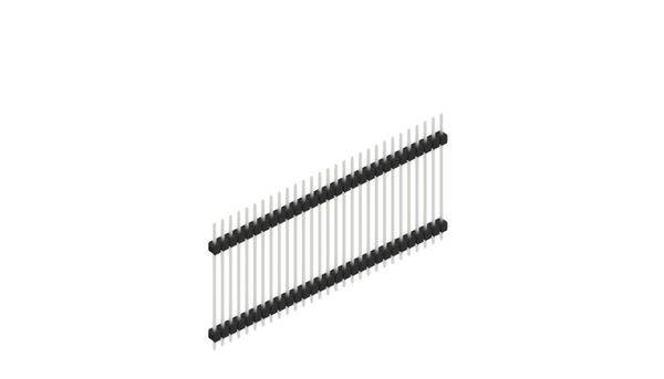 Fischer Elektronik Stiftleiste (Standard) Anzahl Reihen: 1 SL528529Z 10St.