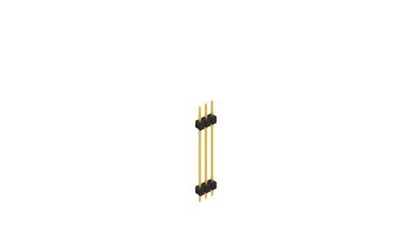 Fischer Elektronik Stiftleiste (Standard) Anzahl Reihen: 1 10162750 10St.