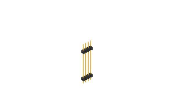 Fischer Elektronik Stiftleiste (Standard) Anzahl Reihen: 1 10056882 10St.