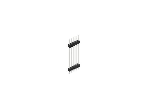 Fischer Elektronik Stiftleiste (Standard) Anzahl Reihen: 1 10056885 10St.