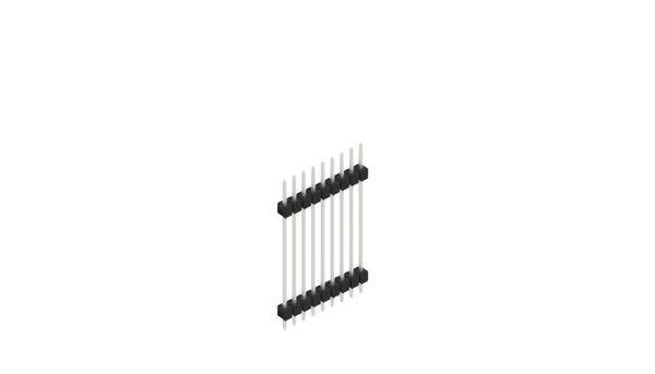 Fischer Elektronik Stiftleiste (Standard) Anzahl Reihen: 1 10056894 10St.