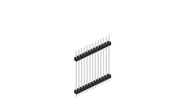 Fischer Elektronik Stiftleiste (Standard) Anzahl Reihen: 1 10133195 10St.