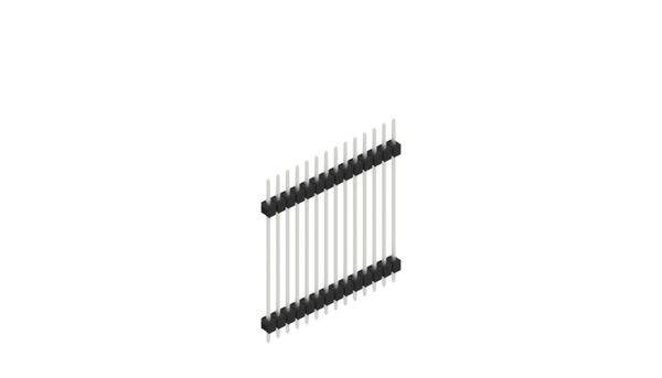 Fischer Elektronik Stiftleiste (Standard) Anzahl Reihen: 1 10056942 10St.