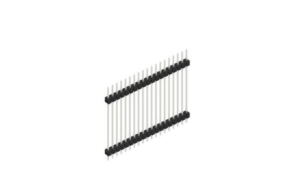 Fischer Elektronik Stiftleiste (Standard) Anzahl Reihen: 1 SL531519Z 10St.
