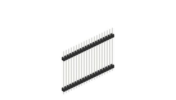 Fischer Elektronik Stiftleiste (Standard) Anzahl Reihen: 1 10056948 10St.