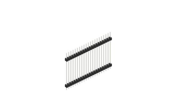 Fischer Elektronik Stiftleiste (Standard) Anzahl Reihen: 1 SL531521Z 10St.