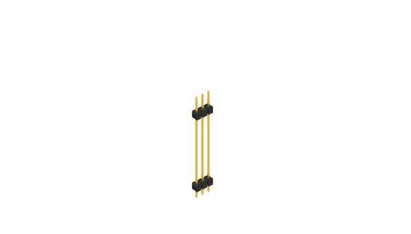 Fischer Elektronik Stiftleiste (Standard) Anzahl Reihen: 1 SL53153G 10St.