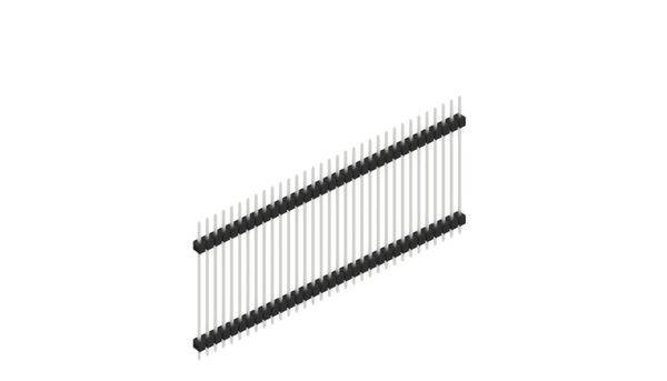 Fischer Elektronik Stiftleiste (Standard) Anzahl Reihen: 1 SL531533Z 10St.