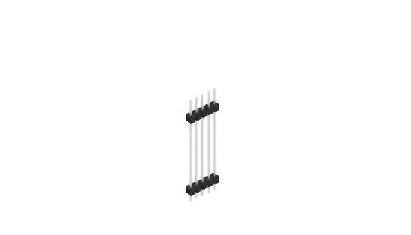 Fischer Elektronik Stiftleiste (Standard) Anzahl Reihen: 1 10056930 10St.