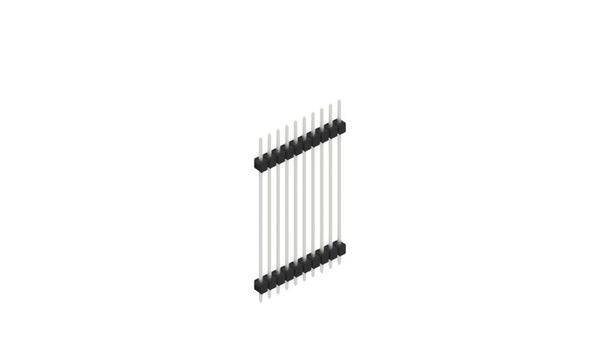 Fischer Elektronik Stiftleiste (Standard) Anzahl Reihen: 1 10056970 10St.