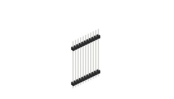 Fischer Elektronik Stiftleiste (Standard) Anzahl Reihen: 1 SL536011Z 10St.