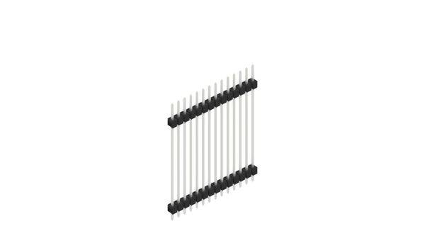 Fischer Elektronik Stiftleiste (Standard) Anzahl Reihen: 1 10056974 10St.