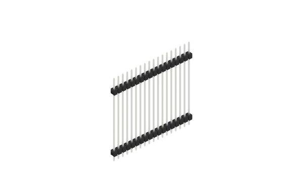 Fischer Elektronik Stiftleiste (Standard) Anzahl Reihen: 1 10056979 10St.