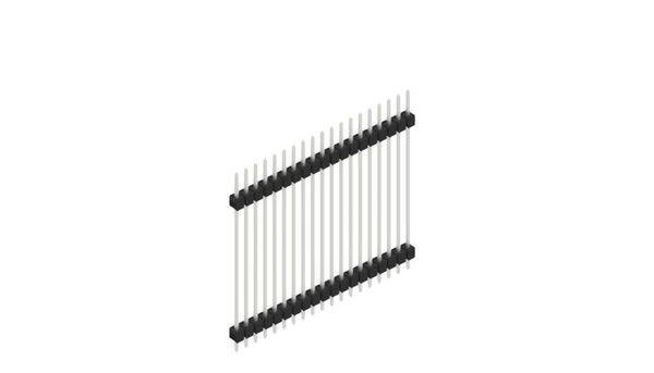 Fischer Elektronik Stiftleiste (Standard) Anzahl Reihen: 1 SL536019Z 10St.