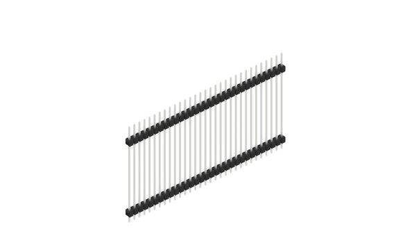 Fischer Elektronik Stiftleiste (Standard) Anzahl Reihen: 1 SL536031Z 10St.