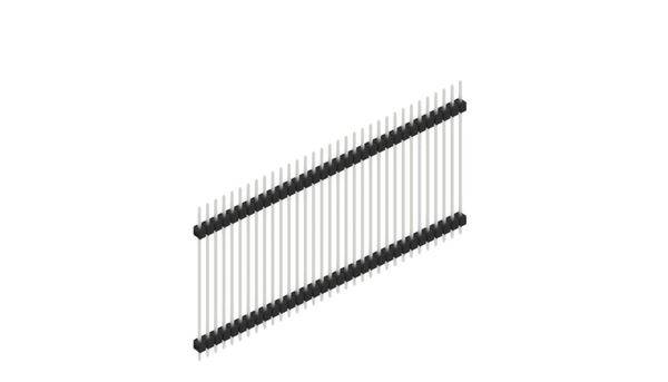 Fischer Elektronik Stiftleiste (Standard) Anzahl Reihen: 1 SL536033Z 10St.