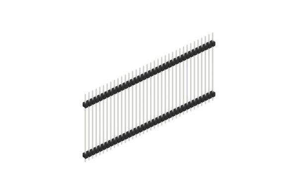 Fischer Elektronik Stiftleiste (Standard) Anzahl Reihen: 1 10056986 10St.
