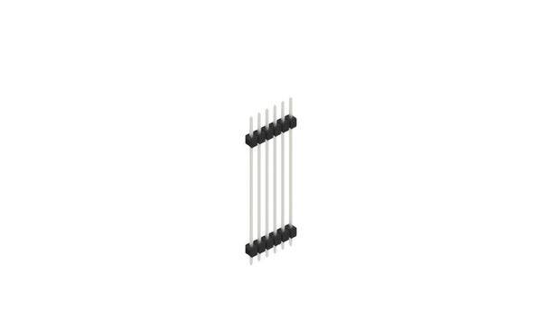 Fischer Elektronik Stiftleiste (Standard) Anzahl Reihen: 1 10056964 10St.