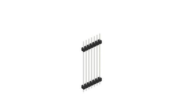 Fischer Elektronik Stiftleiste (Standard) Anzahl Reihen: 1 10056965 10St.