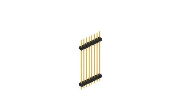 Fischer Elektronik Stiftleiste (Standard) Anzahl Reihen: 1 10056966 10St.