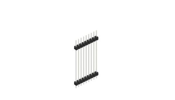 Fischer Elektronik Stiftleiste (Standard) Anzahl Reihen: 1 10056968 10St.