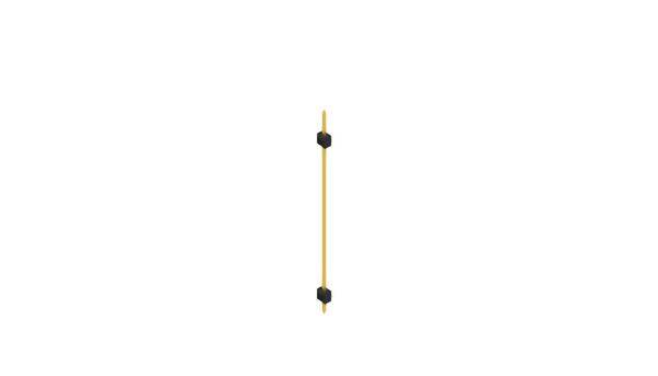 Fischer Elektronik Stiftleiste (Standard) Anzahl Reihen: 1 10056988 10St.