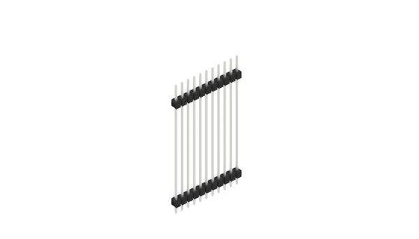 Fischer Elektronik Stiftleiste (Standard) Anzahl Reihen: 1 SL541511Z 10St.