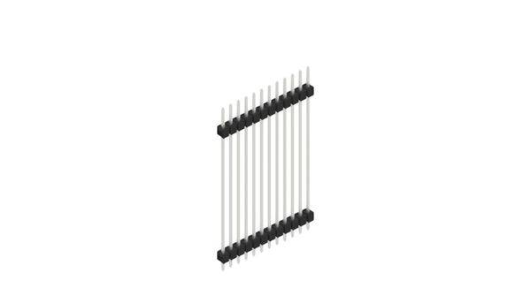 Fischer Elektronik Stiftleiste (Standard) Anzahl Reihen: 1 10057001 10St.
