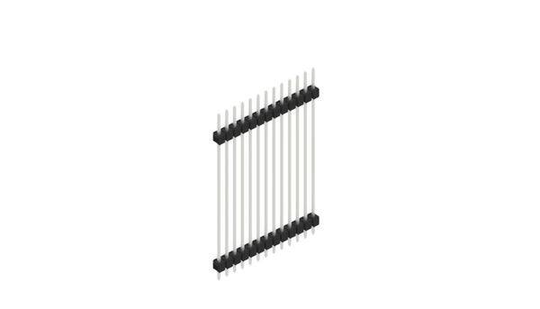 Fischer Elektronik Stiftleiste (Standard) Anzahl Reihen: 1 SL541513Z 10St.