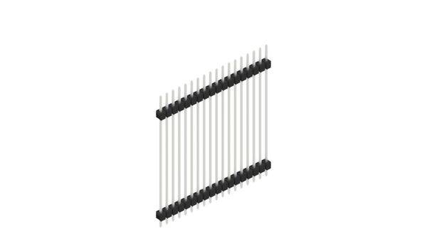 Fischer Elektronik Stiftleiste (Standard) Anzahl Reihen: 1 SL541518Z 10St.