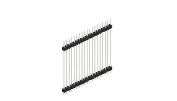 Fischer Elektronik Stiftleiste (Standard) Anzahl Reihen: 1 SL541519Z 10St.