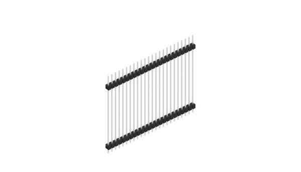 Fischer Elektronik Stiftleiste (Standard) Anzahl Reihen: 1 SL541524Z 10St.