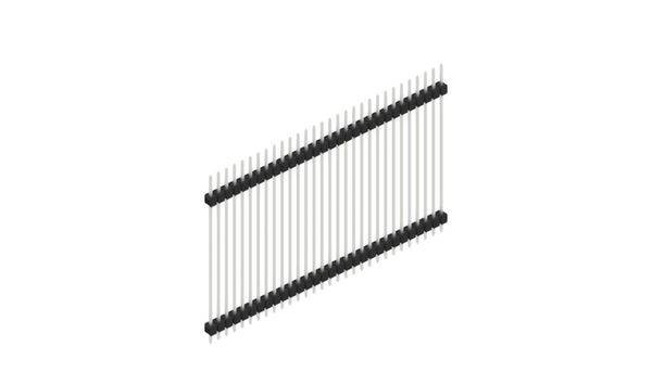 Fischer Elektronik Stiftleiste (Standard) Anzahl Reihen: 1 SL541530Z 10St.