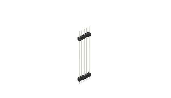 Fischer Elektronik Stiftleiste (Standard) Anzahl Reihen: 1 SL54155Z 10St.