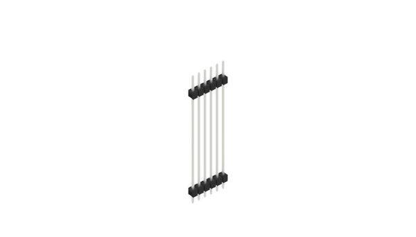 Fischer Elektronik Stiftleiste (Standard) Anzahl Reihen: 1 10056995 10St.