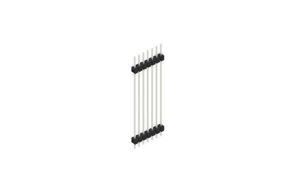 Fischer Elektronik Stiftleiste (Standard) Anzahl Reihen: 1 10056996 10St.