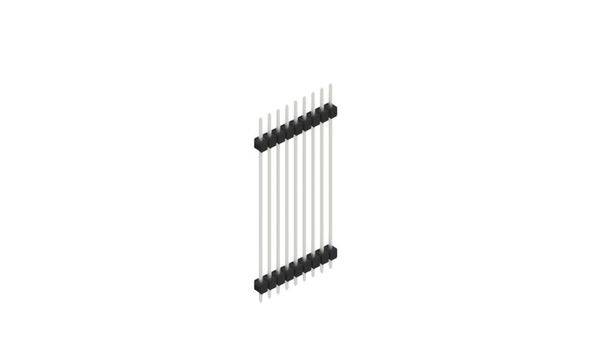 Fischer Elektronik Stiftleiste (Standard) Anzahl Reihen: 1 10077595 10St.