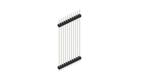 Fischer Elektronik Stiftleiste (Standard) Anzahl Reihen: 1 10057024 10St.