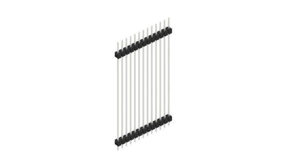 Fischer Elektronik Stiftleiste (Standard) Anzahl Reihen: 1 SL552513Z 10St.
