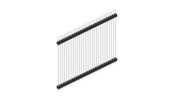 Fischer Elektronik Stiftleiste (Standard) Anzahl Reihen: 1 SL552528Z 10St.