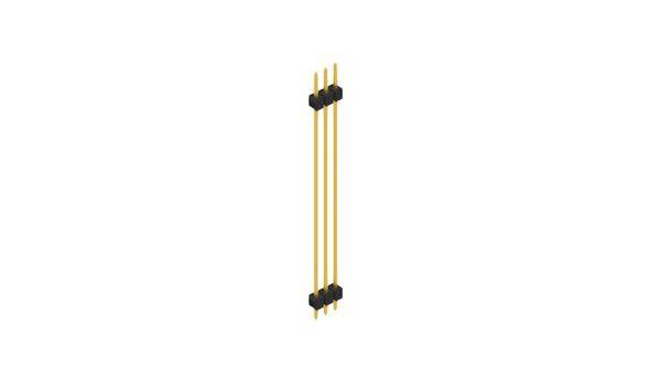 Fischer Elektronik Stiftleiste (Standard) Anzahl Reihen: 1 SL55253G 10St.