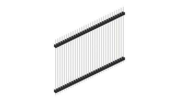 Fischer Elektronik Stiftleiste (Standard) Anzahl Reihen: 1 SL552532Z 10St.