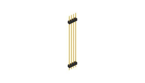 Fischer Elektronik Stiftleiste (Standard) Anzahl Reihen: 1 SL55254G 10St.