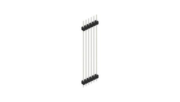 Fischer Elektronik Stiftleiste (Standard) Anzahl Reihen: 1 10057016 10St.